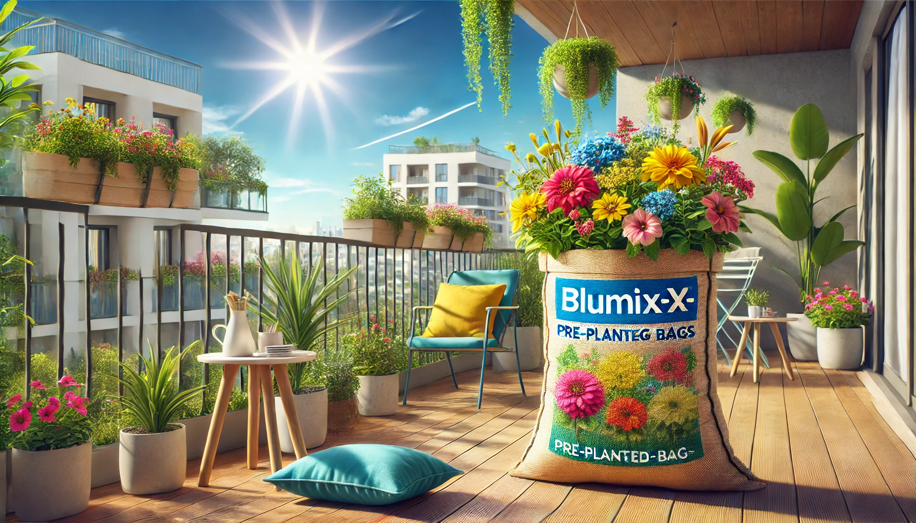 Balkonbepflanzung leicht gemacht mit Blumixx
